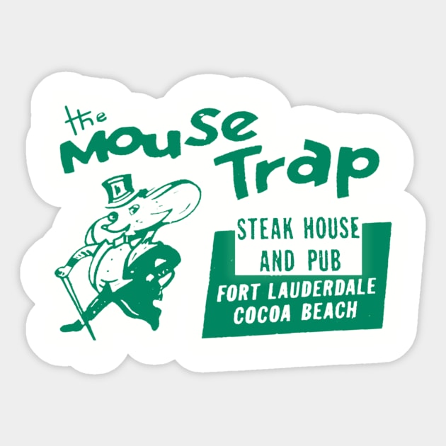 Mouse Trap 4 Sticker by Limb Store